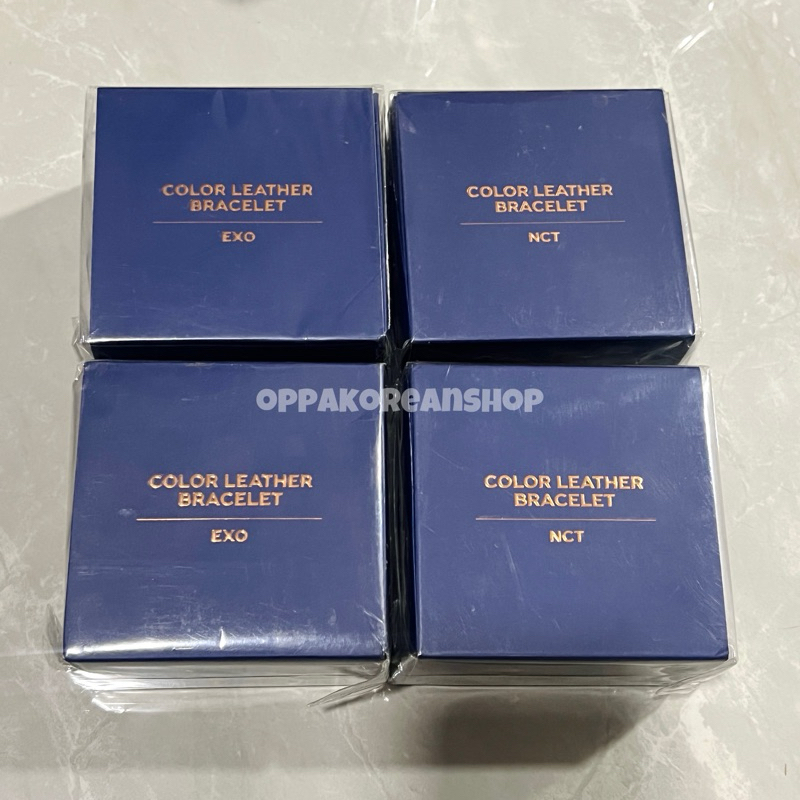 [READY] Official EXO / NCT Color Leather Bracelet MD SMSTORE