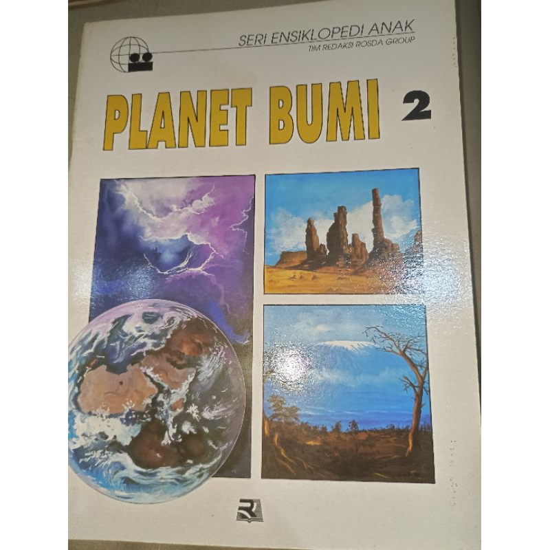 Buku Planet Bumi 2 seri ensiklopedi anak, Buku ensiklopedia bumi untuk anak belajar planet Bumi, bac
