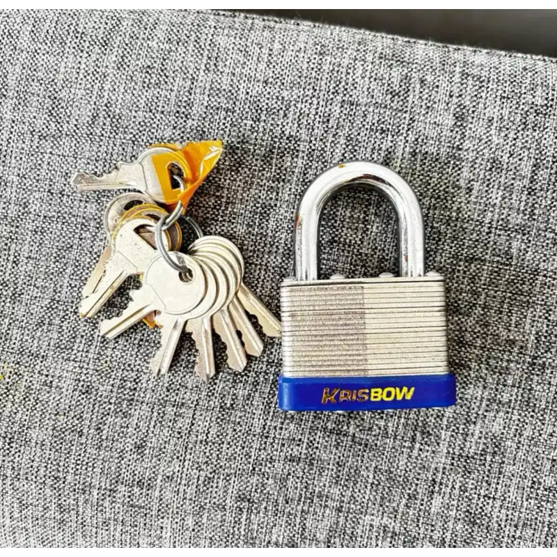 Gembok krisbow ace hardware 5cm + 11 kunci