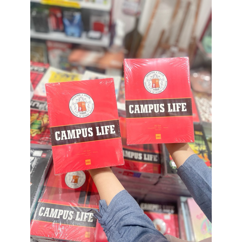 

[1 PACK] Buku Tulis DELI 38 Lembar Campus Life 2/ CNA 538 CAMPUS LIFE2