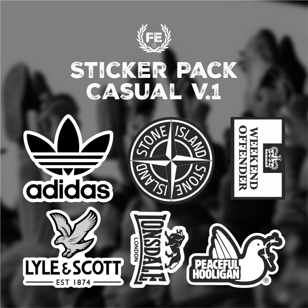

Sticker Pack Casual Vol.1 - ftblenthusiast.id