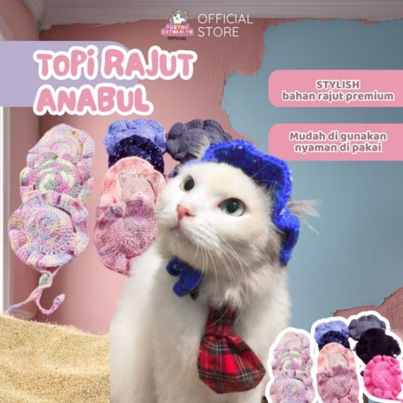 Topi rajut pororo