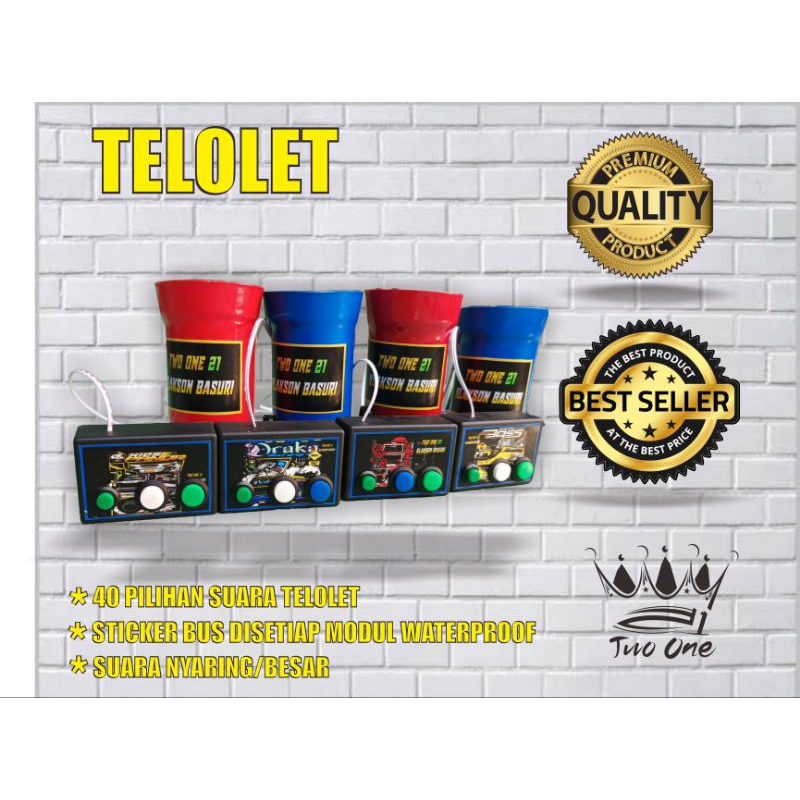 KELAKSON TELOLET UNTUK SEPEDA / KELAKSON SEPEDAH BASURI / TELOLET ANAK / TELOLET BASURI / TELOLET VI