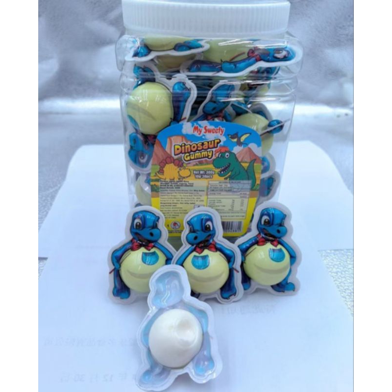 

My Sweety Permen Lunak Dino Isi 30 pcs