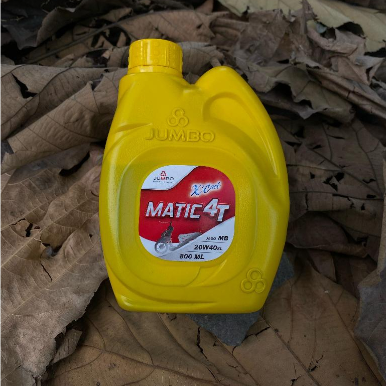 oli mesin jumbo hyper power matic 20w 50 SG 0,8 ml original