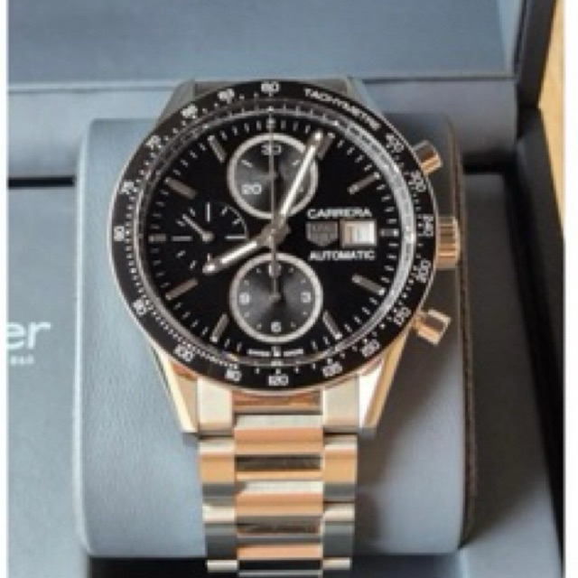 Carrera Calibre 16 41 Stainless Steel /Black