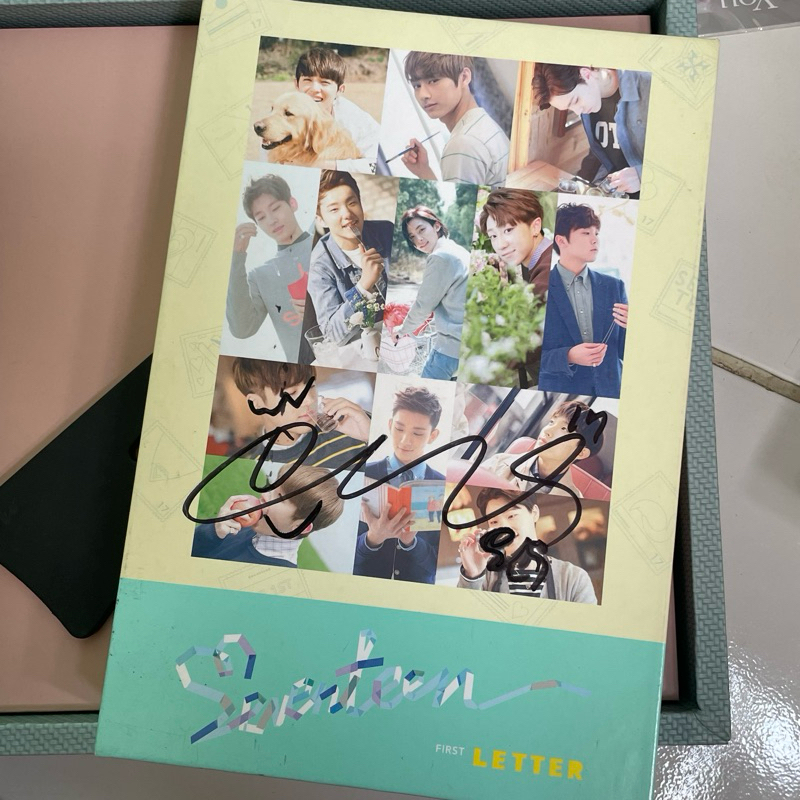Signed Album Wonwoo Seventeen Official Love and Letter (Album Only)