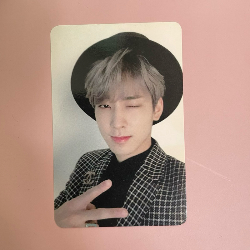 Photocard Seventeen SVT Official Wonwoo Pledis Keychain PC Photocard KPOP