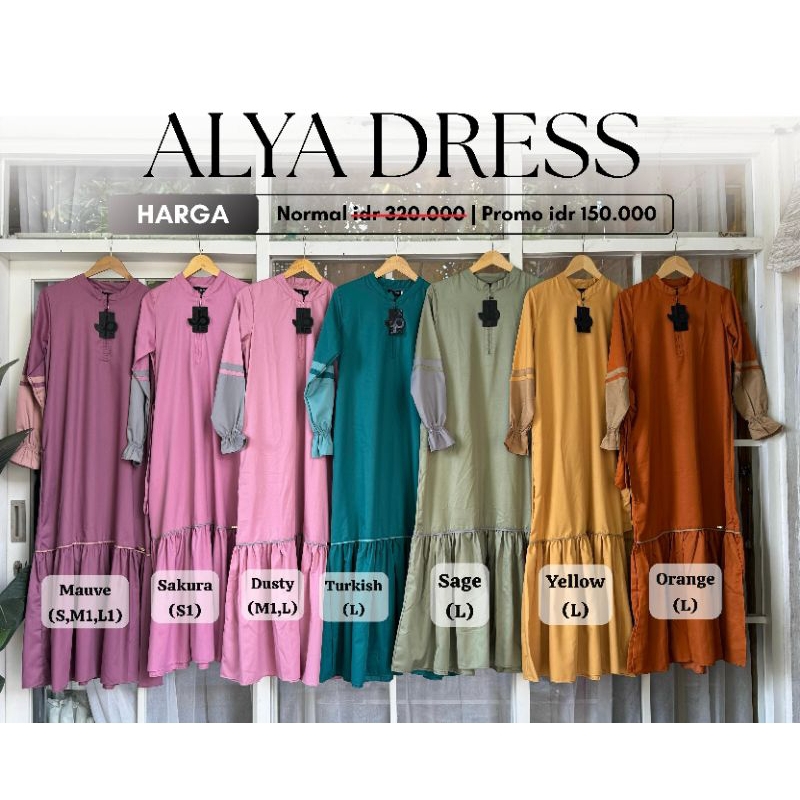 ALYA DRESS ORIGINAL BY JOURNEY SCARVES