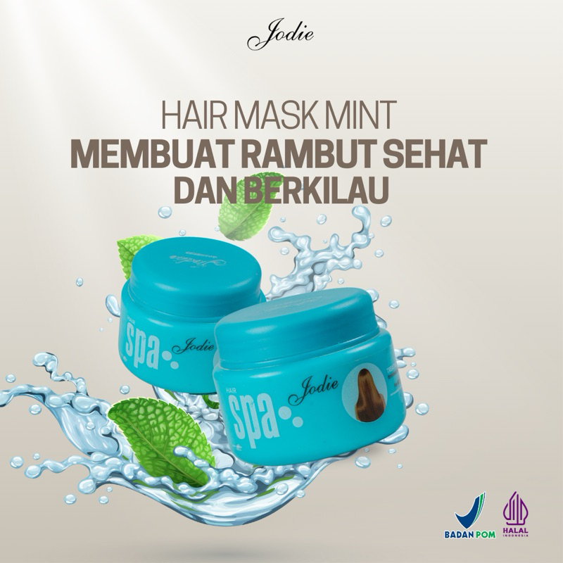 Jodie Missdear Hair Mask MINT - Hair Care with Keratine 500GR