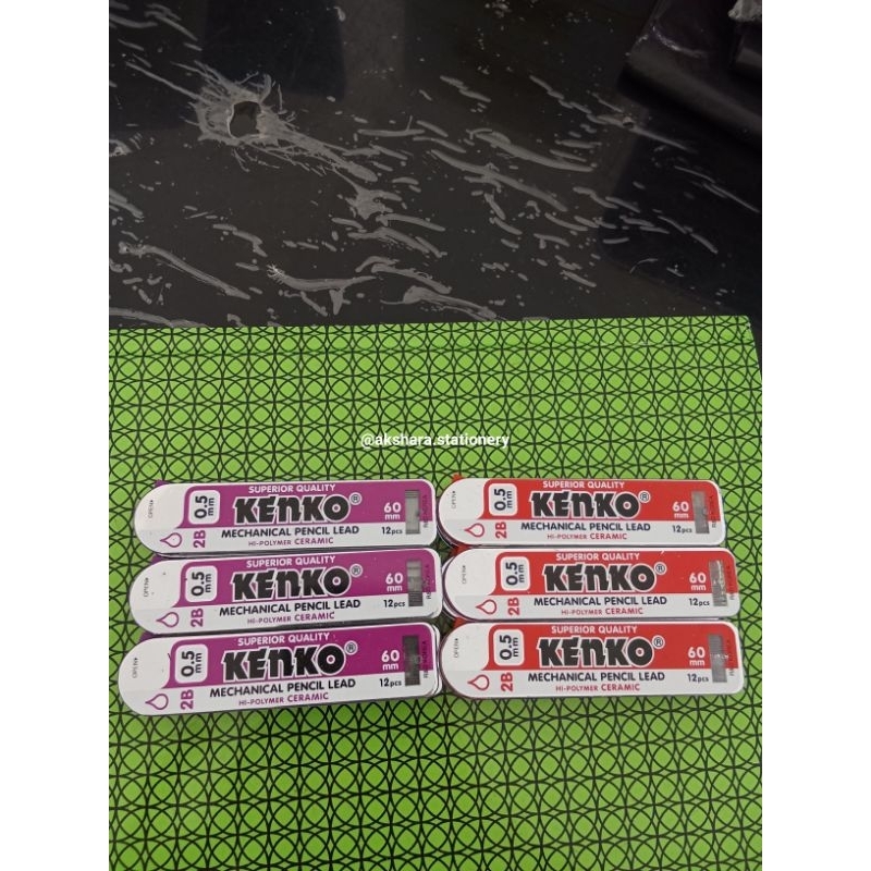 

KENKO - Isi Pensil Mekanik 2B 0.5 mm (Isi 12 pcs)