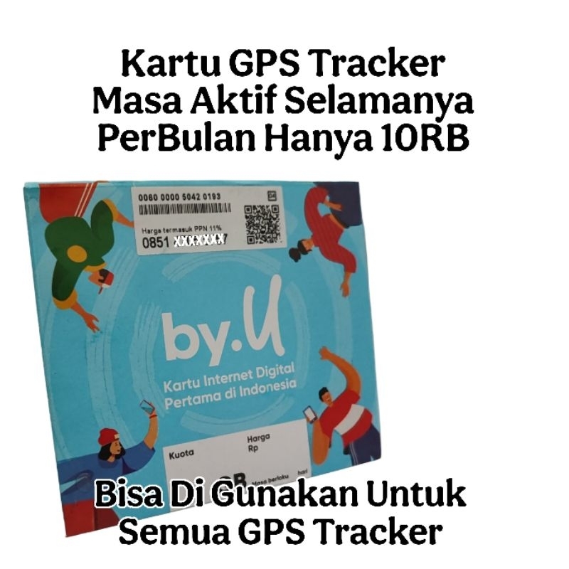 Kartu Telkomsel By U Khusus GPS Tracker