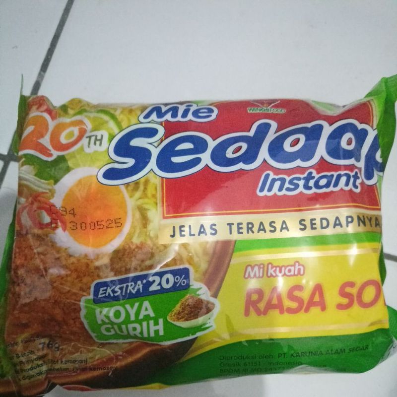 

mie sedaap soto