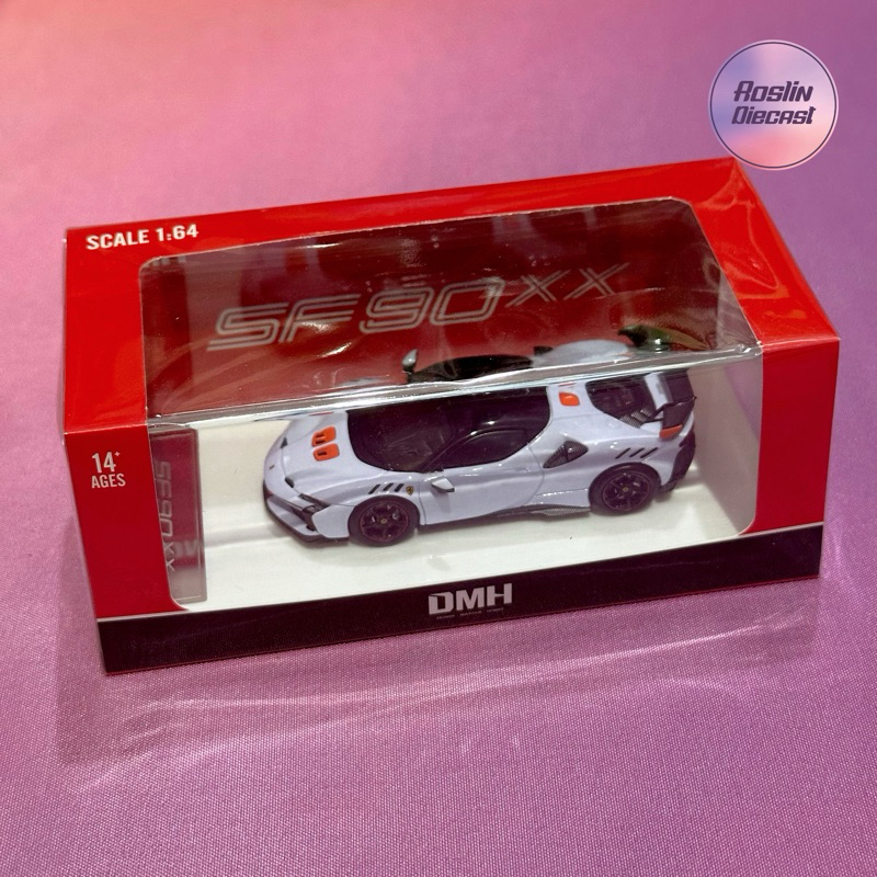 Diecast 1:64 DMH SF90xx White