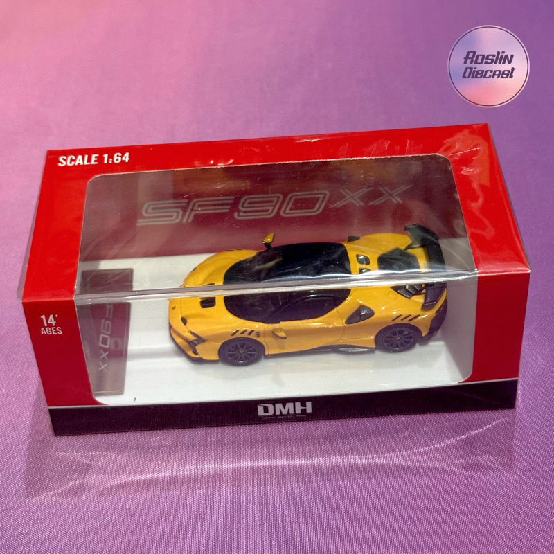 Diecast 1:64 DMH SF90xx Yellow