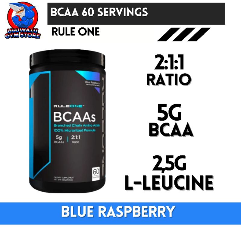 RULE ONE Rule 1 USA BCAA 60 Servings Amino Acid
