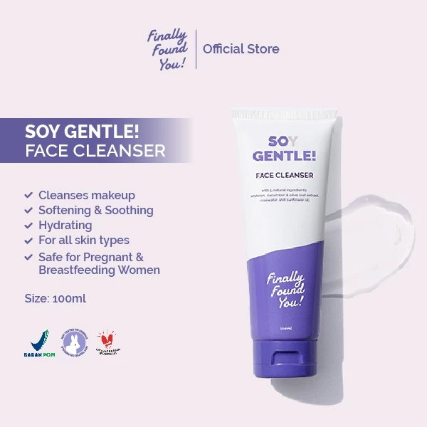Finally Found You Soy Gentle Face Cleanser