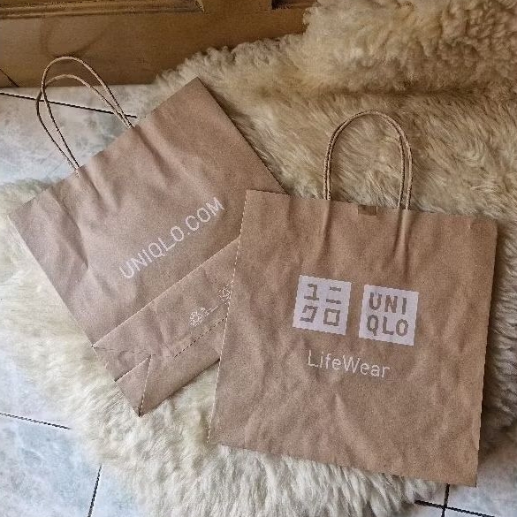 

Paperbag UNIQLO Branded 100% Authentic