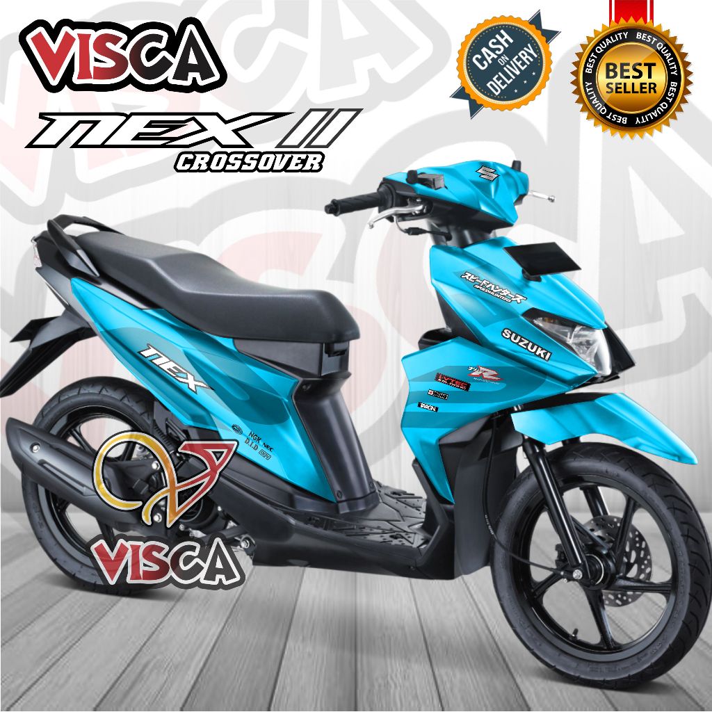 Decal Suzuki Nex 2 Full Body Stiker Motor Suzuki Nex Crossover Full Body Striping Suzuki Nex 2 Polos