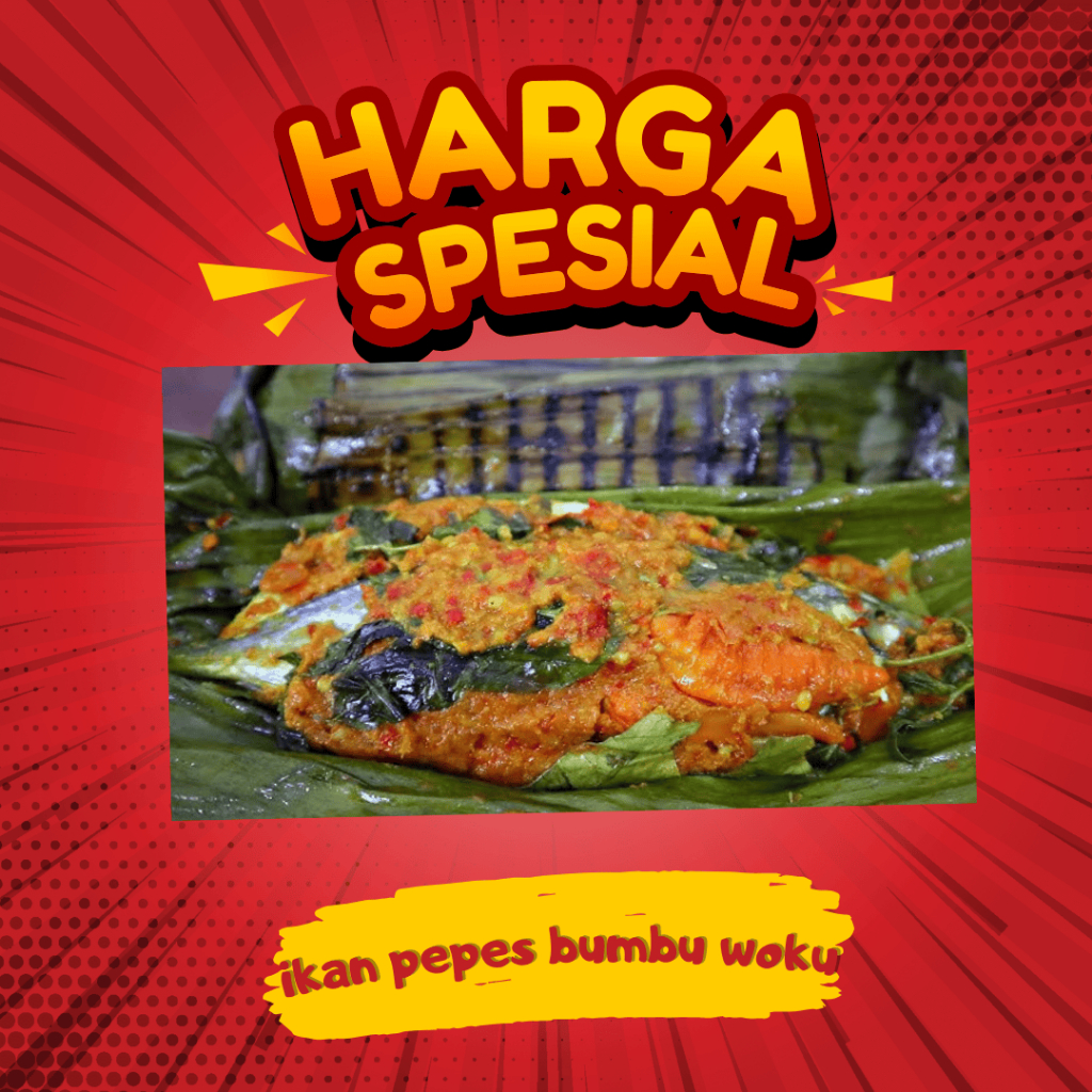 

Ikan Pepes Bumbu Woku