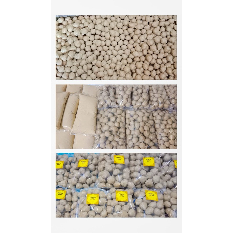 

bakso ayam dan bakso sapi frozen premium