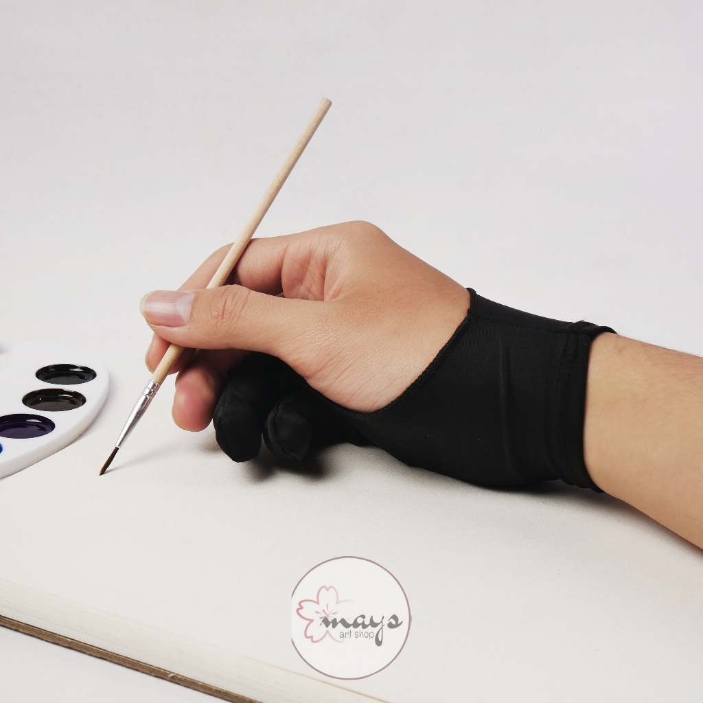 

V-TEC Drawing Gloves / Sarung Tangan Menggambar Gambar Melukis Vtec Small Medium Large