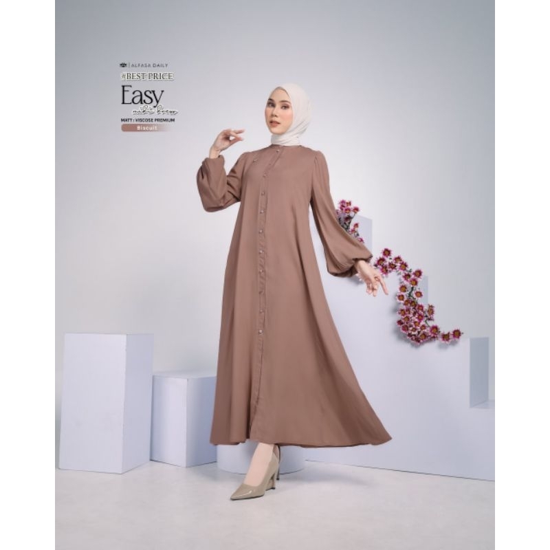 READY✅EASY MIDI DRESS✅BY ALFASA DAILY✅BISA COD✅ORI