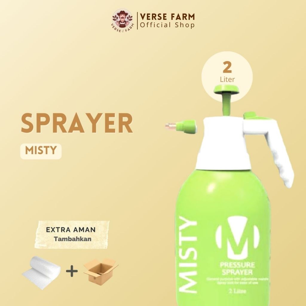 VERSE FARM - Misty Pressure Sprayer 2 Liter