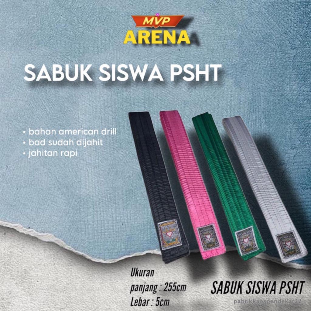 Sabuk PSHT Siswa Sabuk Tingkatan PSHT Siswa Semua Warna