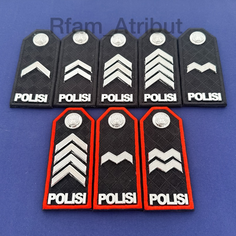 pangkat Brigadir PDU BINTARA / BRIPDA PDU / BRIPTU PDU / BRIPKA PDU MERAH / AIPDA PDU MERAH / AIPTU 