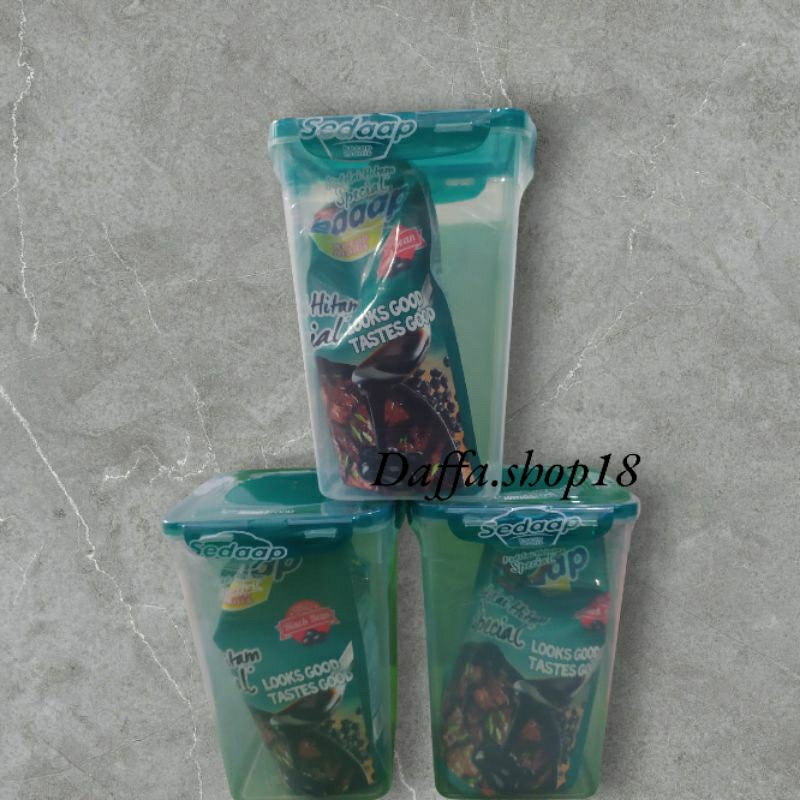 

Paling murahhh! Sedaap Kecap Manis Kedelai Hitam Special refil ( FREE Toples) 725gr