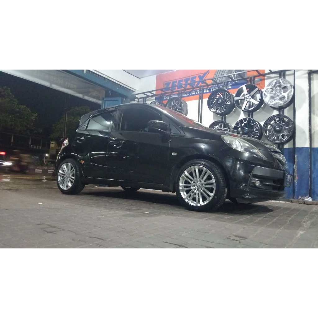 PAKET VELG PLUS BAN ACCELERA 195 50 R16 UNTUK MOBIL BRIO USE VELG HSR ALKANI RING 16