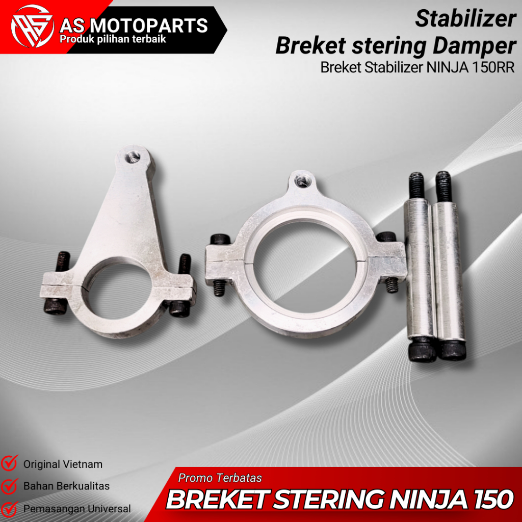 Bracket Steering Damper Ninja RR / Bracket Steering Damper Ninja RR