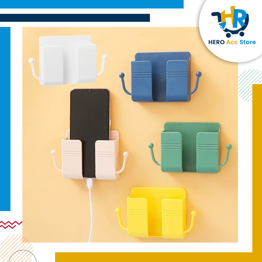 KZ 48 TEMPAT REMOTE AC / TEMPAT CHARGER HP / RAK AC / RAK DINDING / RAK GANTUNG HP / HOLDER DINDING 