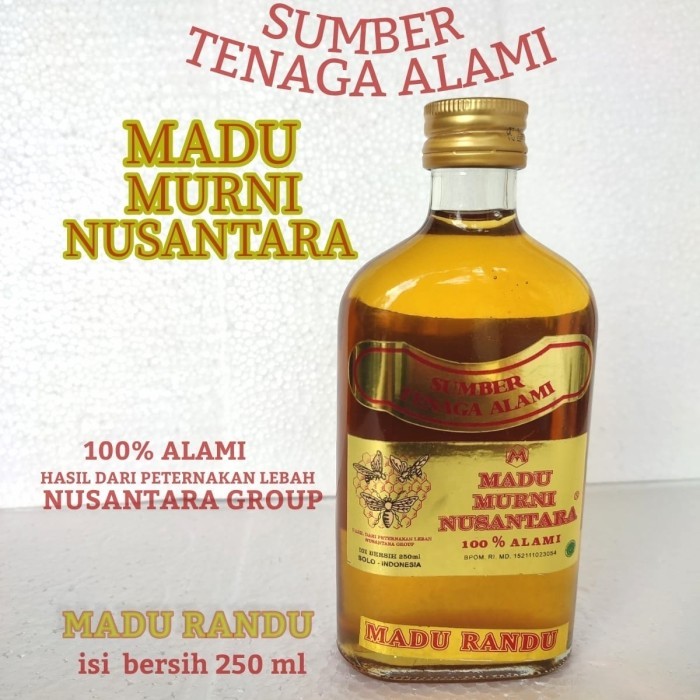 

Madu Randu Madu Murni Nusantara 650 ml dan Nusantara Madu Super 650ml