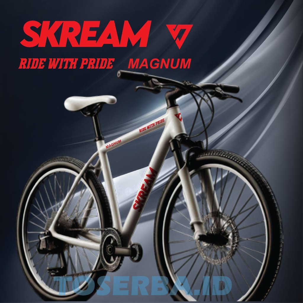 Sticker  1 set SKREAM/ Cutting sticker sepeda