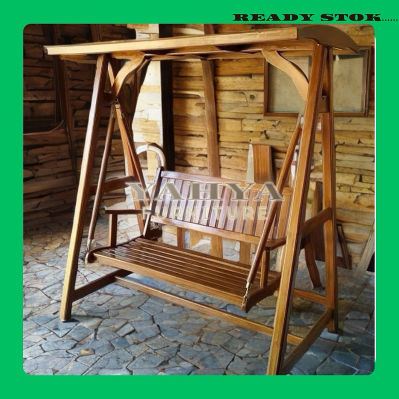 Ayunan kayu jati Jepara ayunan kayu cantik