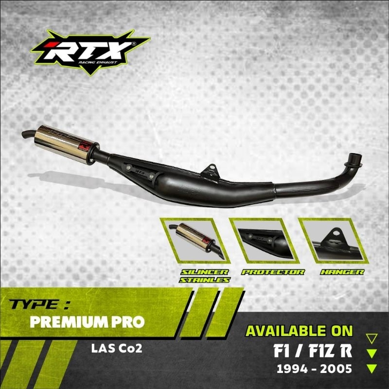 knalpot RTX f1zr premium pro