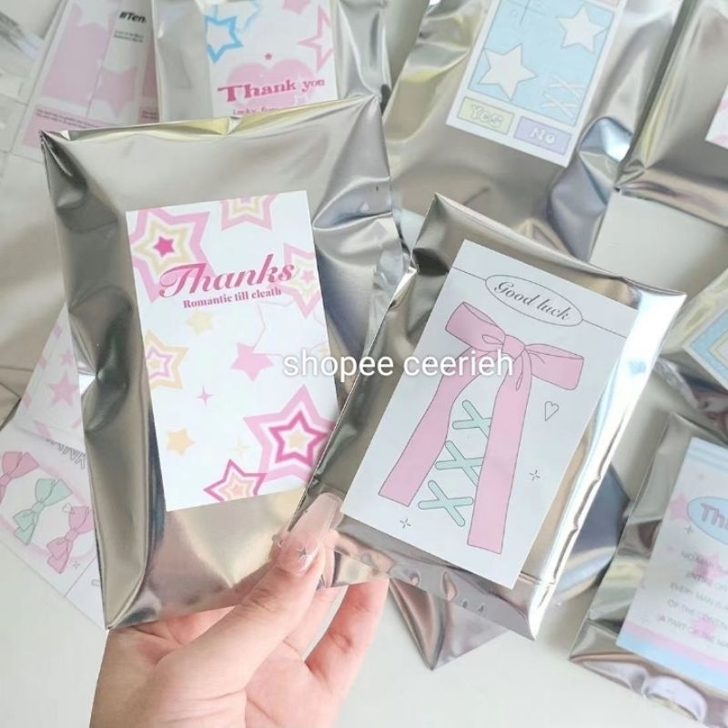 

PLASTIK SERBAGUNA SILVER PACKING PHOTOCARD A003