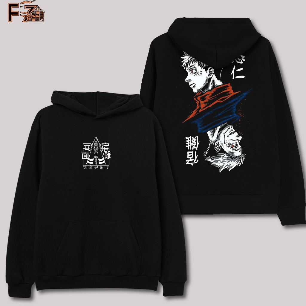 Hoodie Jaket Itadori Yuji Jujutsu Kaisen Anime
