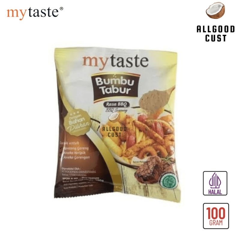 

Mytaste Bubuk Tabur BBQ 100gr, Barbeque Seasoning my taste
