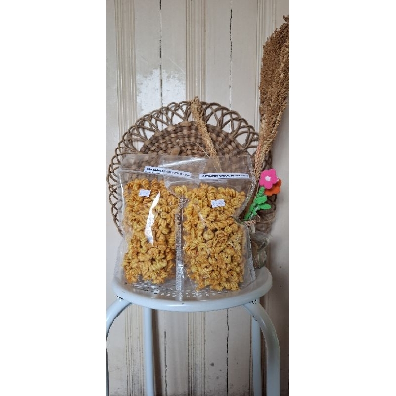 

makaroni spiral pedas asin