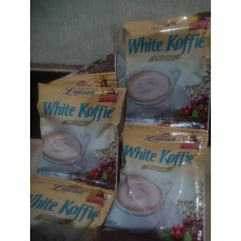 

Luwak White Koffie 1 Renceng