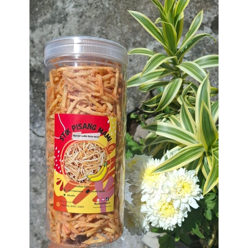 

Stik Pisang Mami 250gr Kemasan Toples