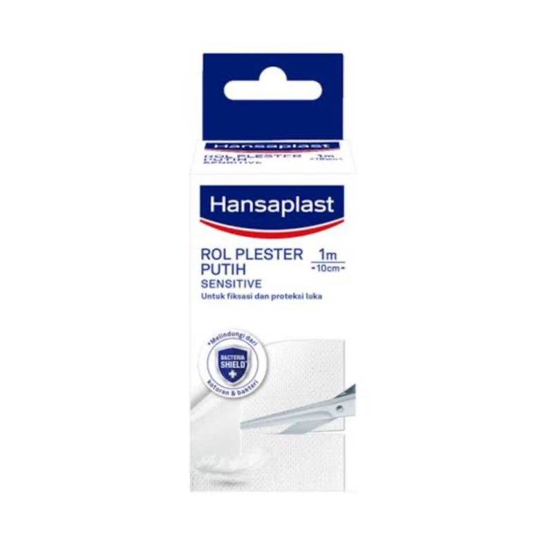 Hansaplast Roll Plester Putih Sensitive 1 m x 10 cm
