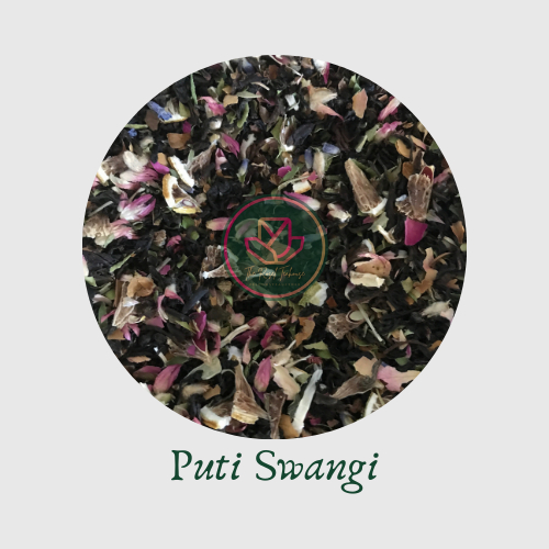 

Puti Swangi - Black Tea Based - Artisan Tea Blend - The Rosel Teahouse