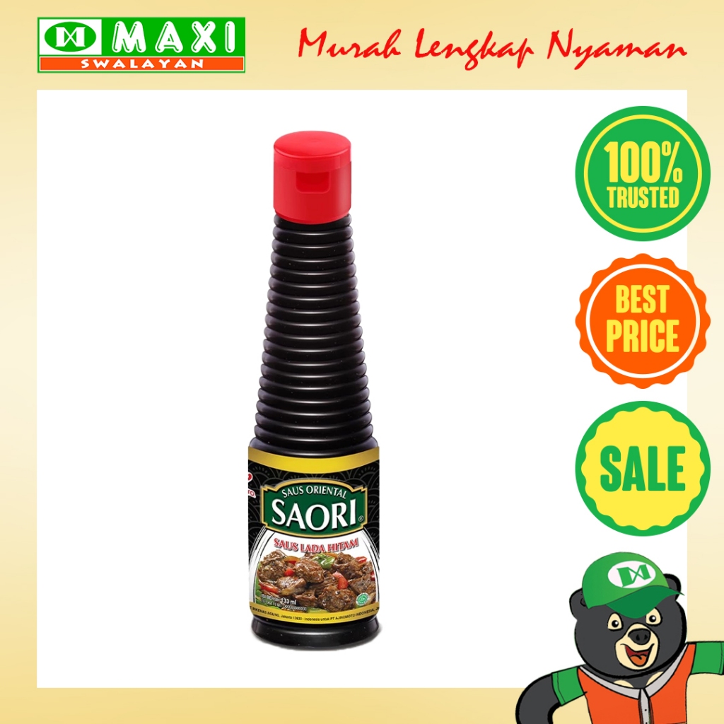 

Saori Saus Lada Hitam 133ml
