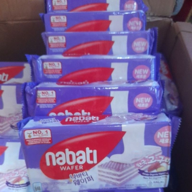

Wafer nabati rasa ubi ungu korea 110gr 15000 dpet 3