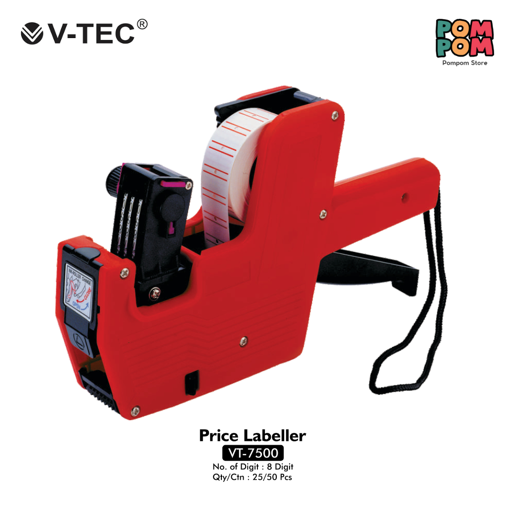 

Price Labeller V-Tec Alat Label Harga V-Tec VT-7500