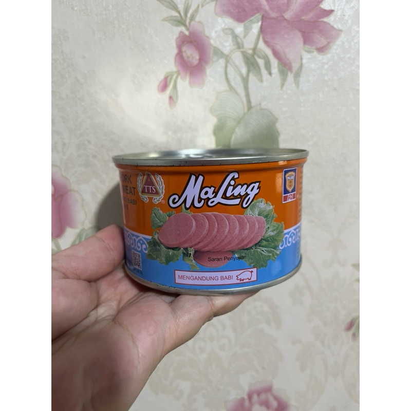 

HAM Maling / Luncheon Meat Pork Kaleng merek TTS (397 gr) Besar